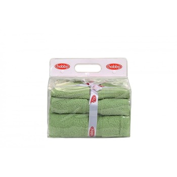 Set 3 prosoape bumbac 100%,Hobby Home, dimensiuni 30x50cm, 50x90cm, 70x140cm, Verde Set 3 prosoape bumbac 100%,Hobby Home, dimensiuni 30x50cm, 50x90cm, 70x140cm, Verde