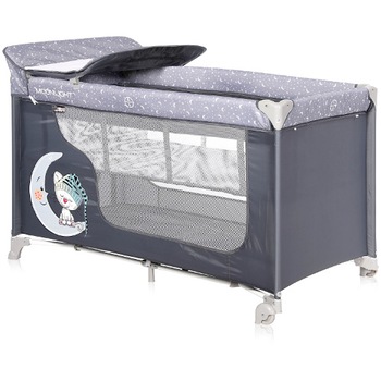 Pat Lorelli Pliant Moonlight cu 2 Nivele, Colectia 2020, Grey Cute Moon Pat Lorelli Pliant Moonlight cu 2 Nivele, Colectia 2020, Grey Cute Moon