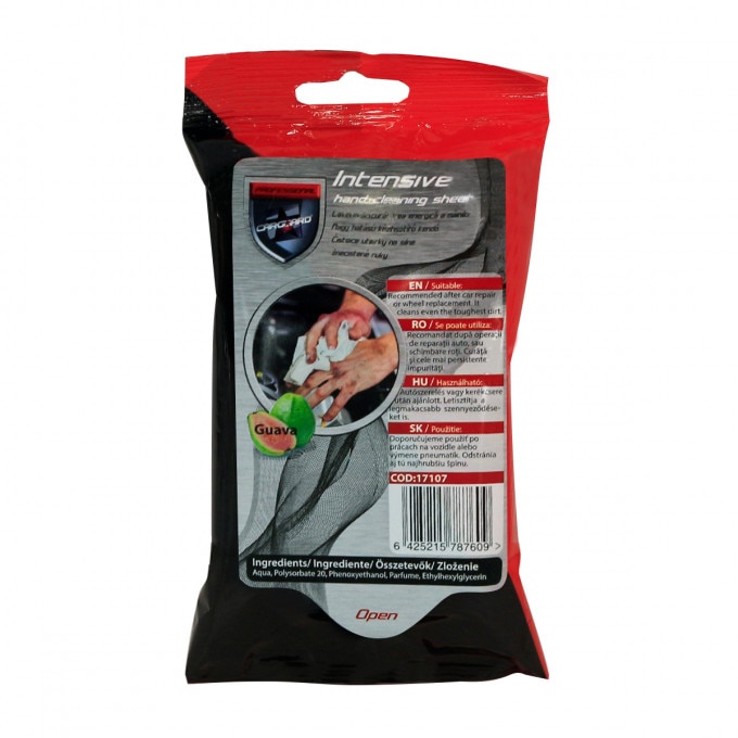 Laveta pentru curatarea energica a mainilor, 20 de coli, Parfum Guava