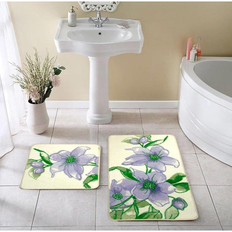 Set 2 Covorase de Baie, marca TAC, model Azalea