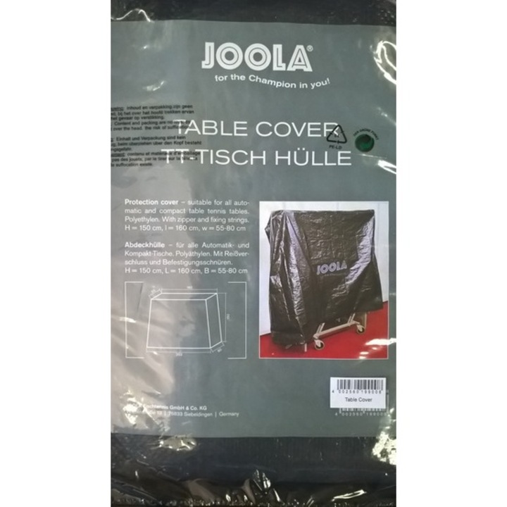Husa masa tenis Joola, Gri, uni