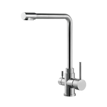 Baterie bucatarie Fabiano 20FB, 3 cai, pentru filtru de apa, comanda multipla, cartus ceramic 35mm, inox 304, satinat Baterie bucatarie Fabiano 20FB, 3 cai, pentru filtru de apa, comanda multipla, cartus ceramic 35mm, inox 304, satinat