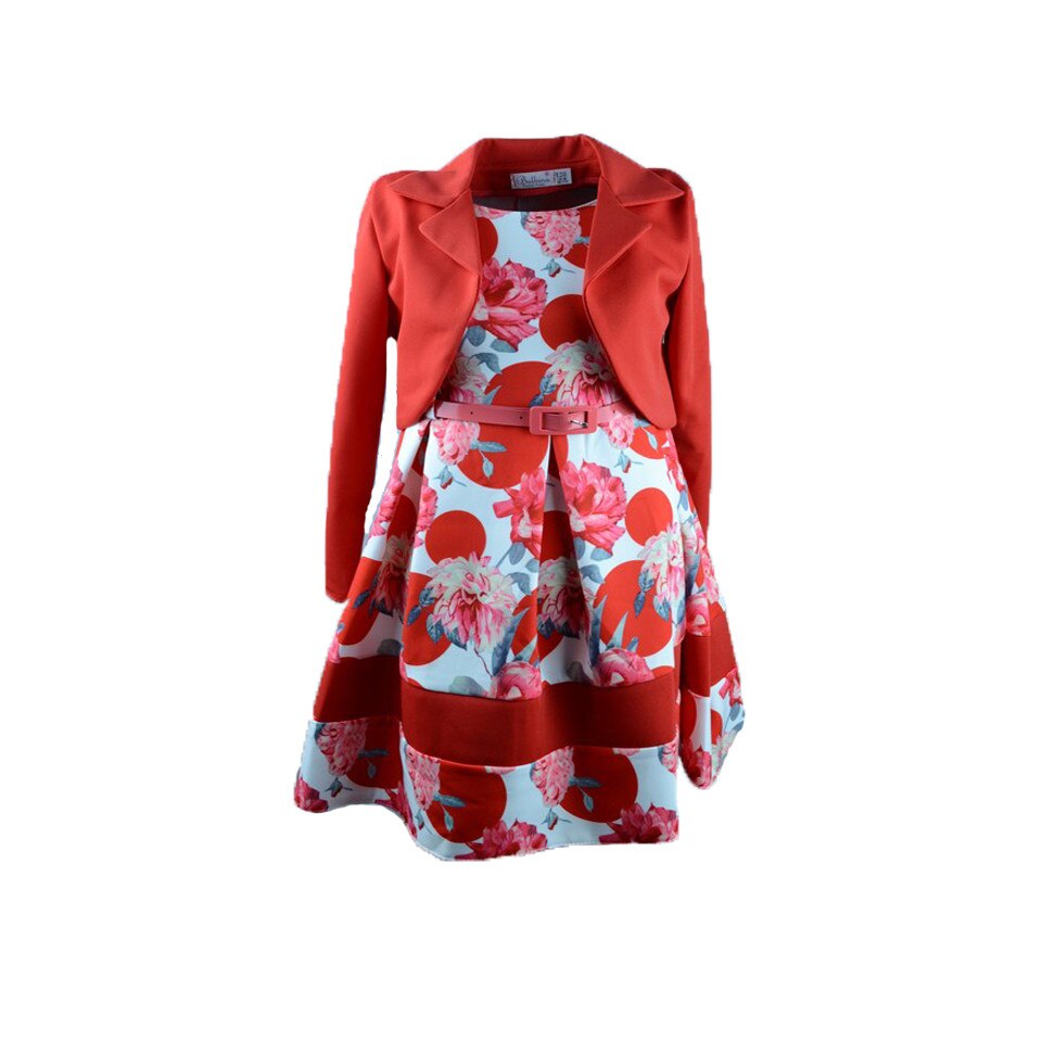 Rochita eleganta pentru fete Mini Junior, Multicolor
