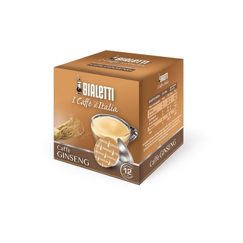 Capsule cafea Bialetti Ginseng, Bialetti Compatibile, 12 Capsule Capsule cafea Bialetti Ginseng, Bialetti Compatibile, 12 Capsule