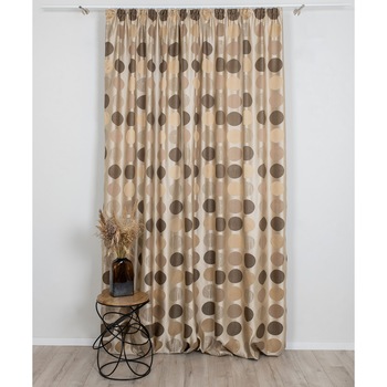 Perdea / draperie cu rejansa Cerro Imagine, 210x260 cm, bej Perdea / draperie cu rejansa Cerro Imagine, 210x260 cm, bej