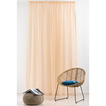 Perdea cu rejansa Voile Imagine, 300x260 cm, cappucino Perdea cu rejansa Voile Imagine, 300x260 cm, cappucino