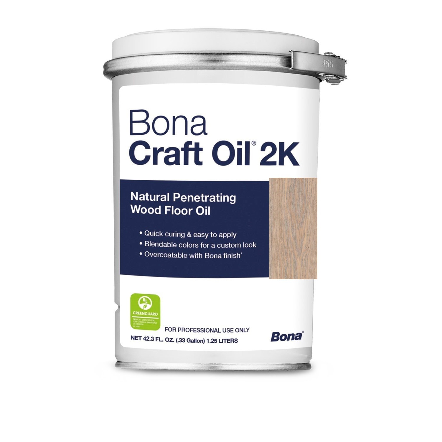 Ulei pentru parchet Bona Craft Oil 2K Ash gri deschis 1.25 Litri