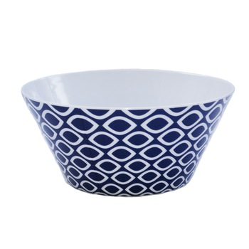 Bol melamina D 25cm X H 11 cm, cu model picaturi Bol melamina D 25cm X H 11 cm, cu model picaturi