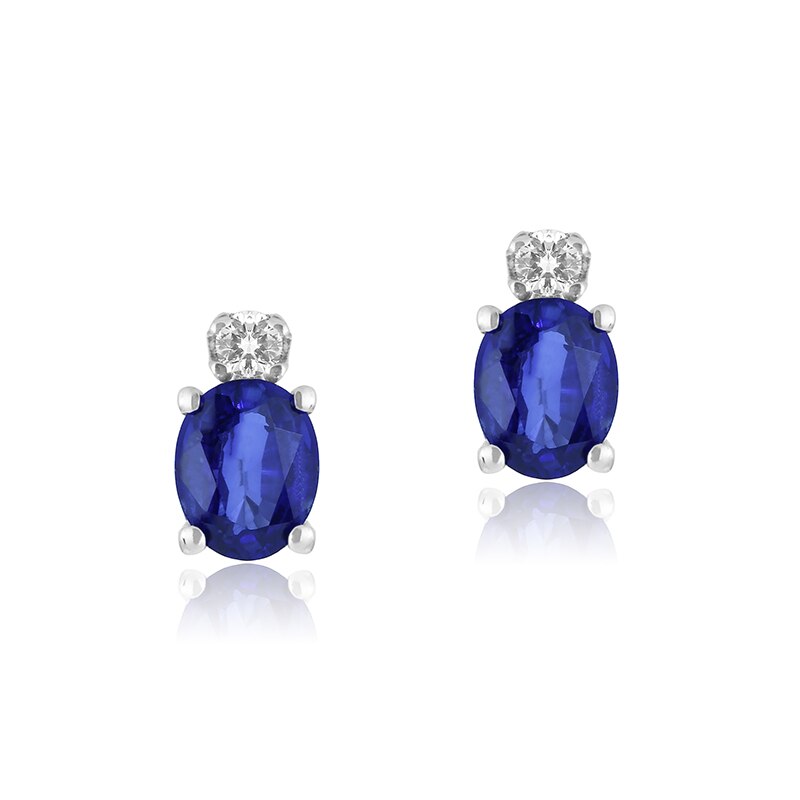 Cercei Bibigi Aur 18k Diamante, Safire OH0005BZ-W