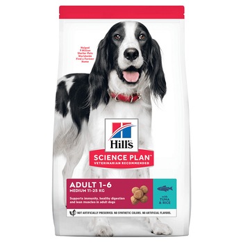 Hrana Uscata pentru Caini, Hill's SP Canine Mediu Adult Ton&Orez, 2.5 Kg Hrana Uscata pentru Caini, Hill's SP Canine Mediu Adult Ton&Orez, 2.5 Kg