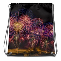 Rucsac ArtWear Urban Artificii deasupra castelului, Decoratiuni, 38 x 48 cm