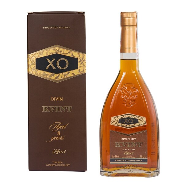 Coniac Divin Kvint XO, 8 YO, 40%, 0.5l