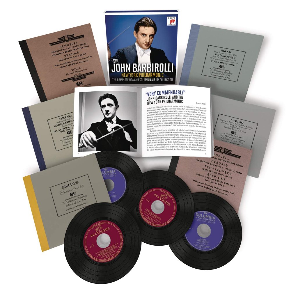 Sir John Barbirolli/New York Philharmonic - The Complete RCA and Columbia Album Collection (6CD)