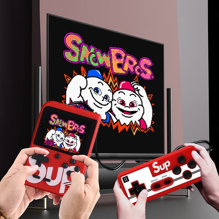 Преносима конзола за видеоигри SUP Retro Mini Gameboy 400 Игри 2 играча