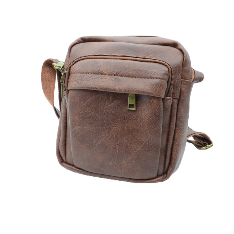 Geanta 19 x 21 x 6 cm pentru barbati NN GBN-4, Maro