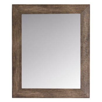 Oglinda de perete cu rama maro, 52x62 cm Oglinda de perete cu rama maro, 52x62 cm