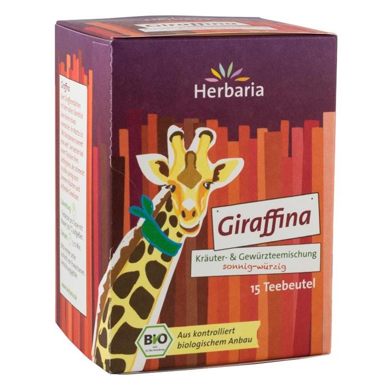 Ceai din Plante si Condimente Bio Giraffina 15x1.8gr Herbaria