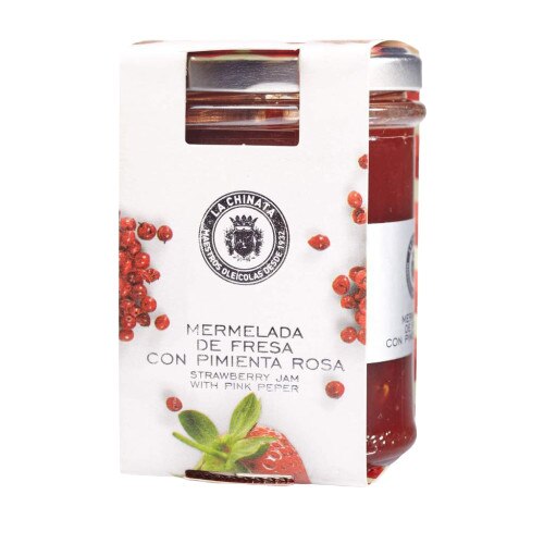 Gem de capsune cu piper roz La Chinata, 210 g