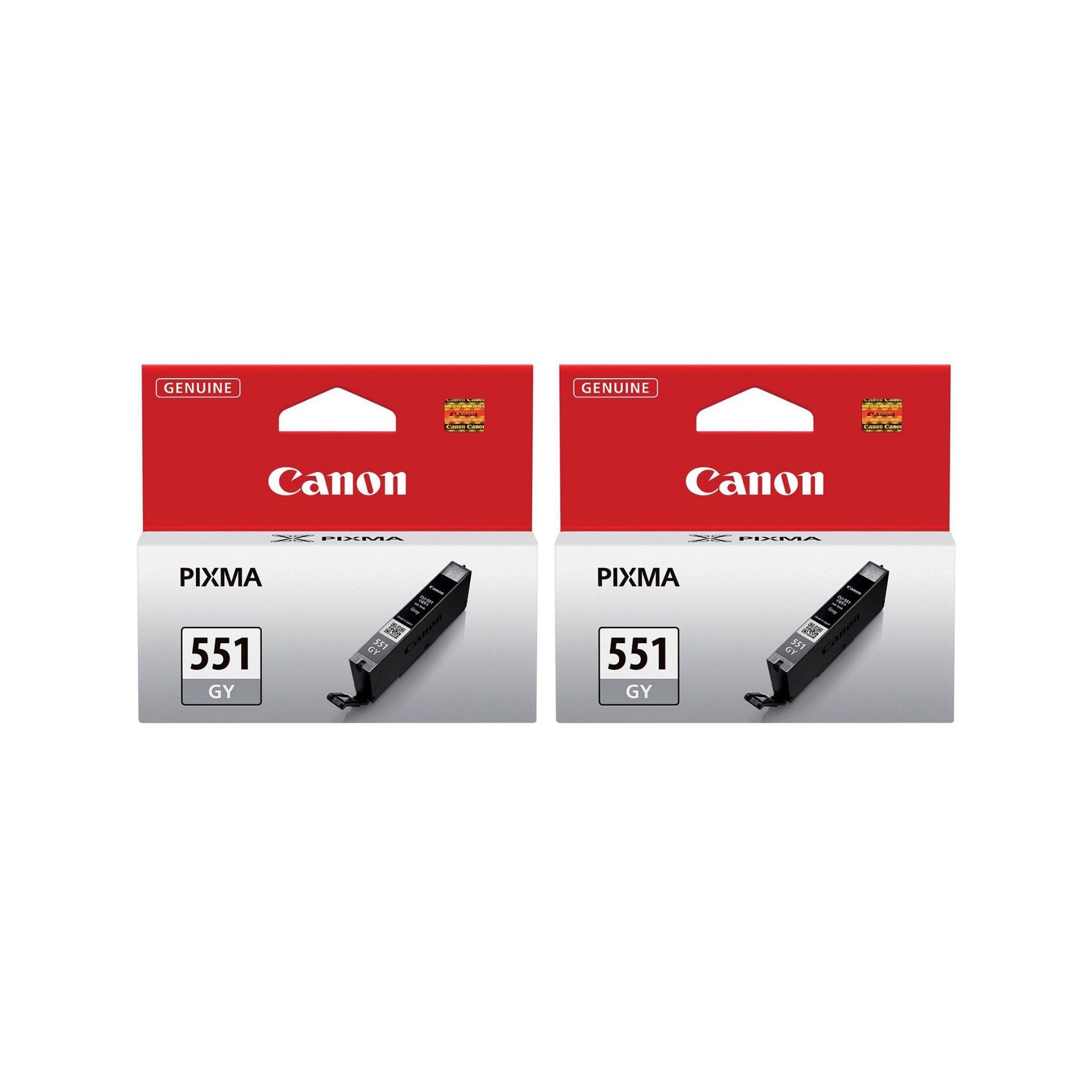 Pachet cartuse cerneala CLI-551GYXL gri x2 Canon original 6700 pagini