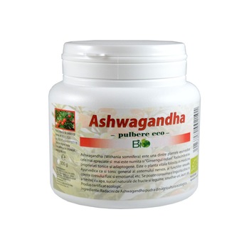 Ashwagandha pudra BIO 200 g Ashwagandha pudra BIO 200 g