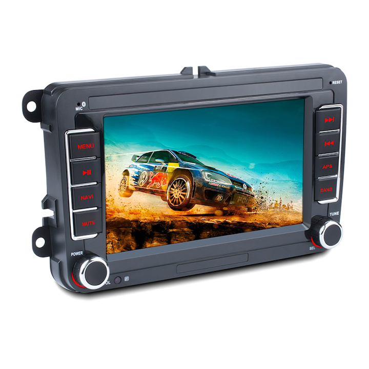 Навигация MKD, Android 8.0, DVD, GPS, За Volkswagen, Skoda Octavia, Golf 5 6, Touran, Passat B6, Jetta, Polo, Tiguan