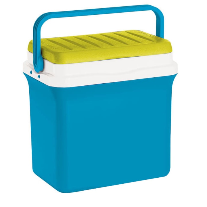 Хладилна чанта GioStyle, 29,5, Син/Жълт/Бял