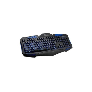 Tastatura gaming Shogun White Shark, Blue, 104 taste, 8 taste media Tastatura gaming Shogun White Shark, Blue, 104 taste, 8 taste media