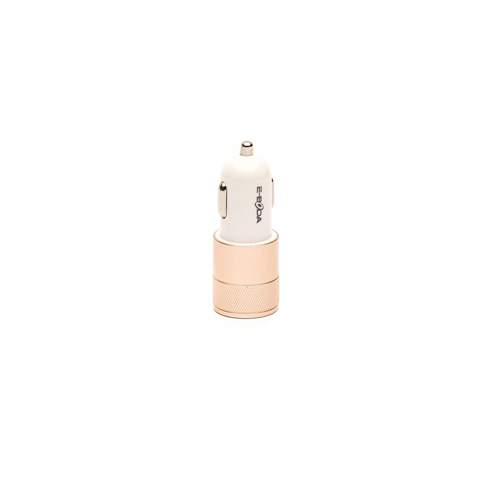 Incarcator auto E-Boda, Quick Charge 3.0, 2x USB, Gold