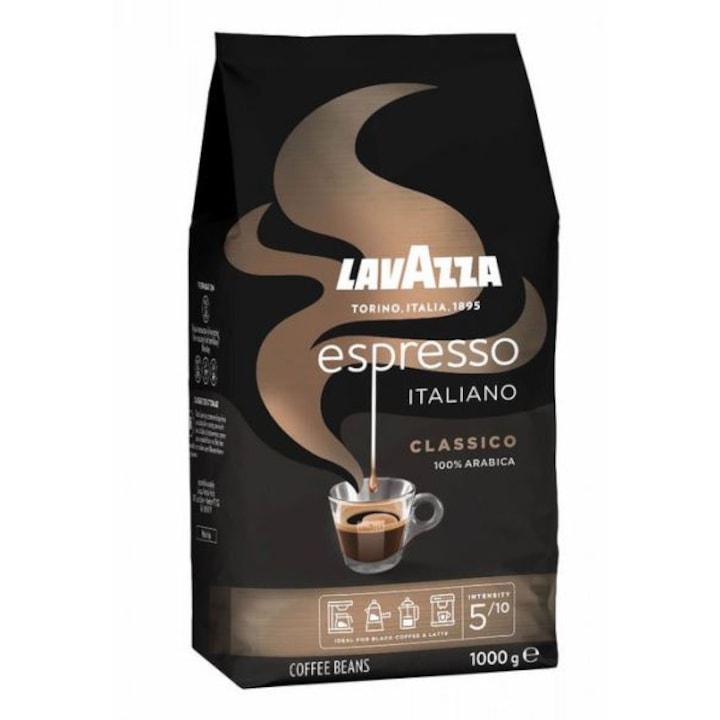 Cafea boabe Lavazza Caffe Espresso Classico, 1 Kg.