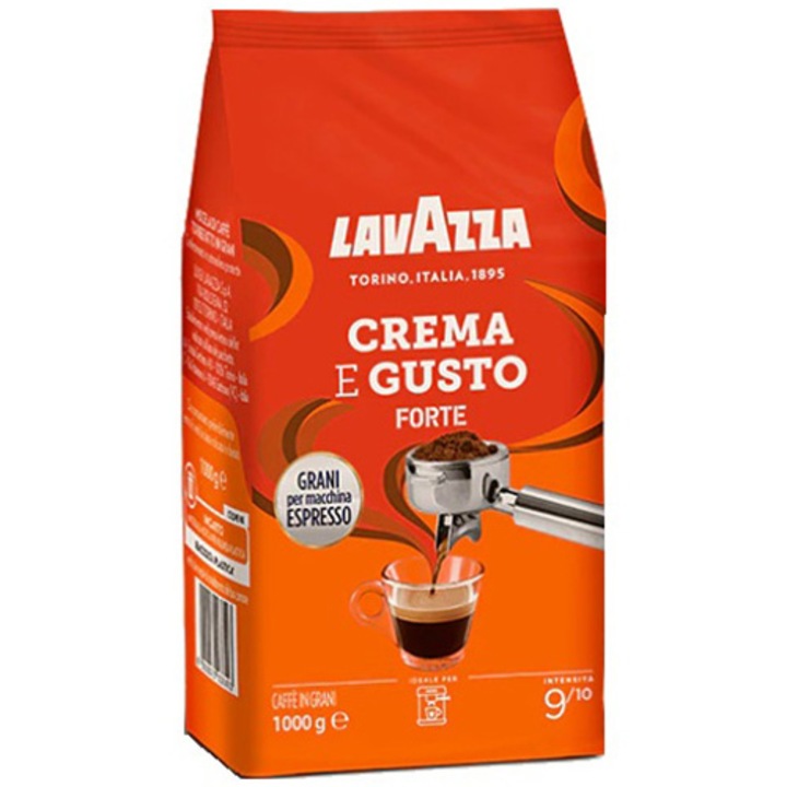 Lavazza Crema e Gusto Forte kávébab, 1 kg