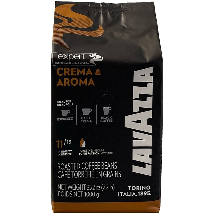 Cafea boabe Lavazza Expert Crema Aroma, 1 Kg