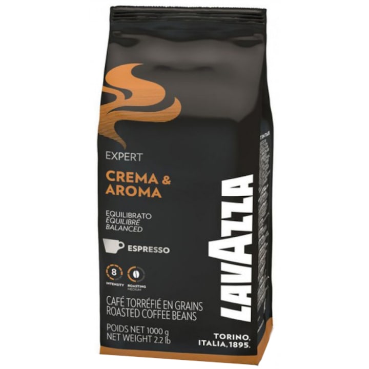 Кафе на зърна Lavazza Expert Crema Aroma, 1 кг