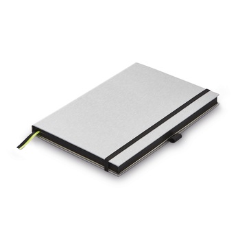 Agenda A6 coperta rigida argintiu negru Agenda A6 coperta rigida argintiu negru