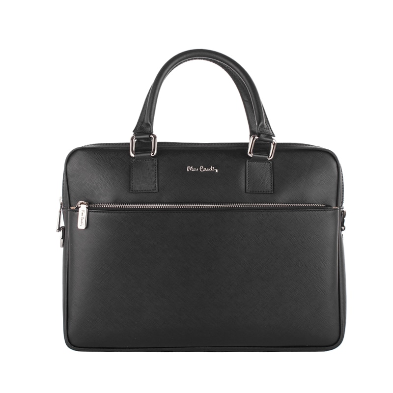 Geanta Pierre Cardin, Piele naturala, office