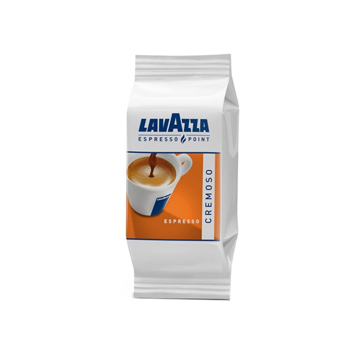 Capsule Cafea Lavazza Cremoso, EspressoPoint Compatibile, 50 Capsule