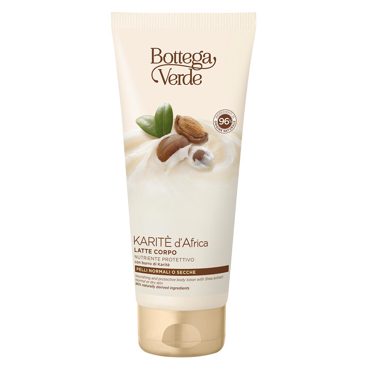 Lapte de corp cu unt de shea - Karite, 200 ML, Bottega Verde