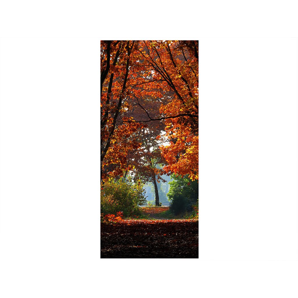 Autocolant usa Padurea toamna, Folina, 92 x 205 cm