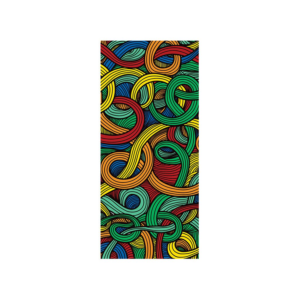 Autocolant usa Swirls, Folina, multicolor, 92x205 cm