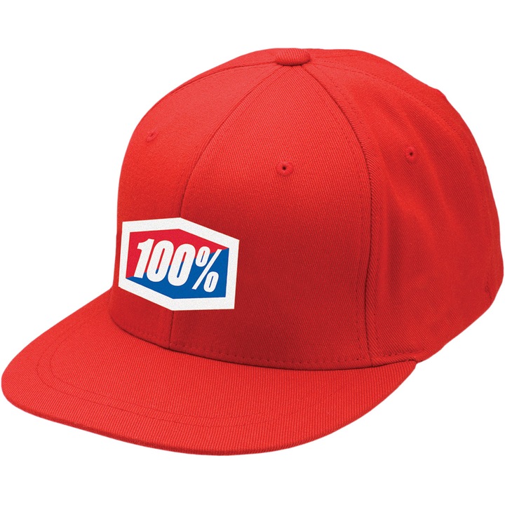 Шапка 100% Essential цвят Червен размер L/XL
