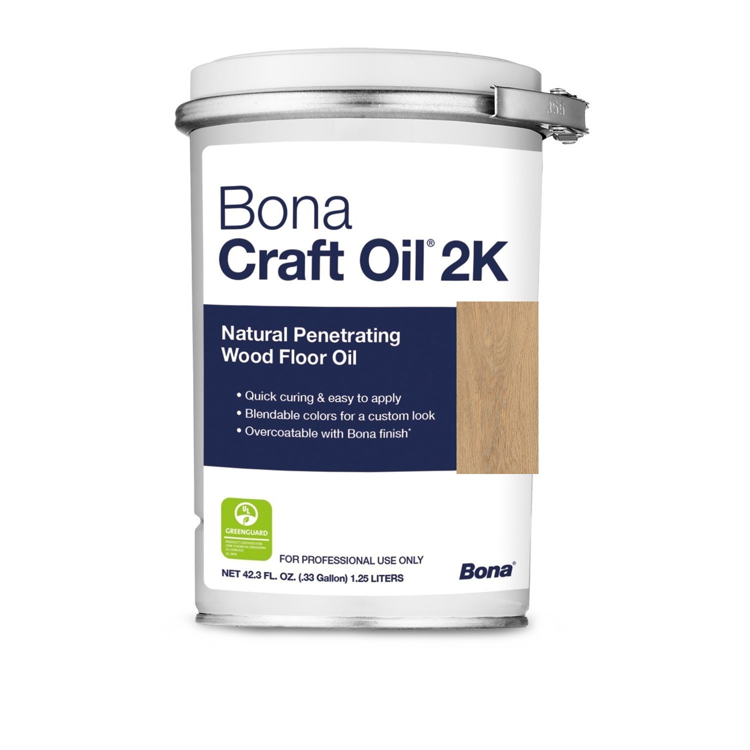 Ulei pentru parchet Bona Craft Oil 2K Light Grey 1.25 Litri