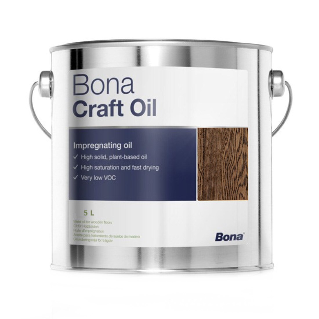 Ulei pentru lemn Bona Craft Oil Clay maro 5 Litri eMAG.ro
