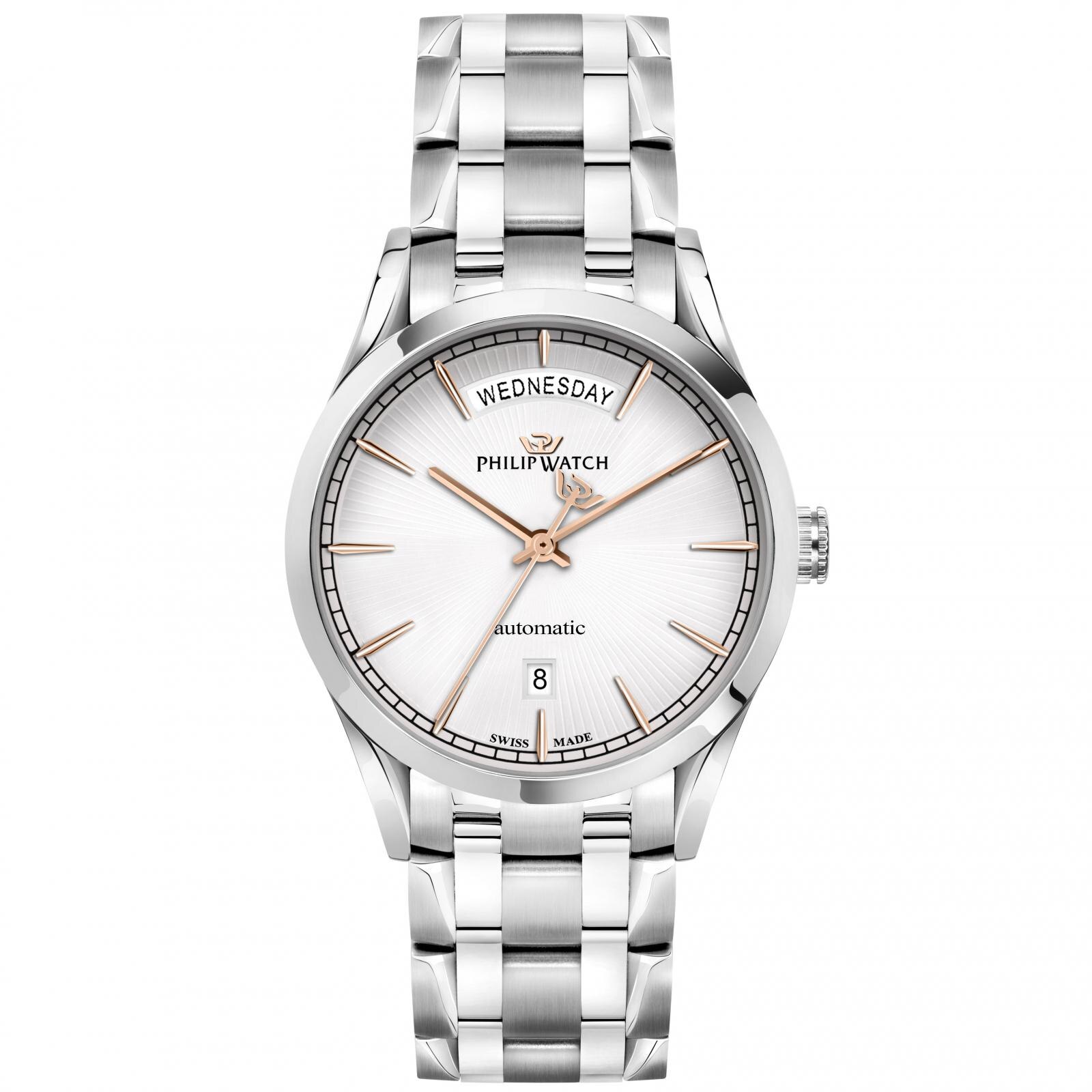 Ceas barbatesc Philip Watch R8223180003 Automatic Argintiu