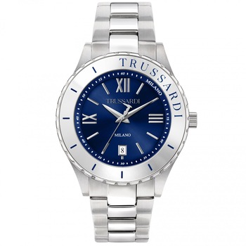 Ceas barbatesc Trussardi R2453143002 Quartz Argintiu Ceas barbatesc Trussardi R2453143002 Quartz Argintiu
