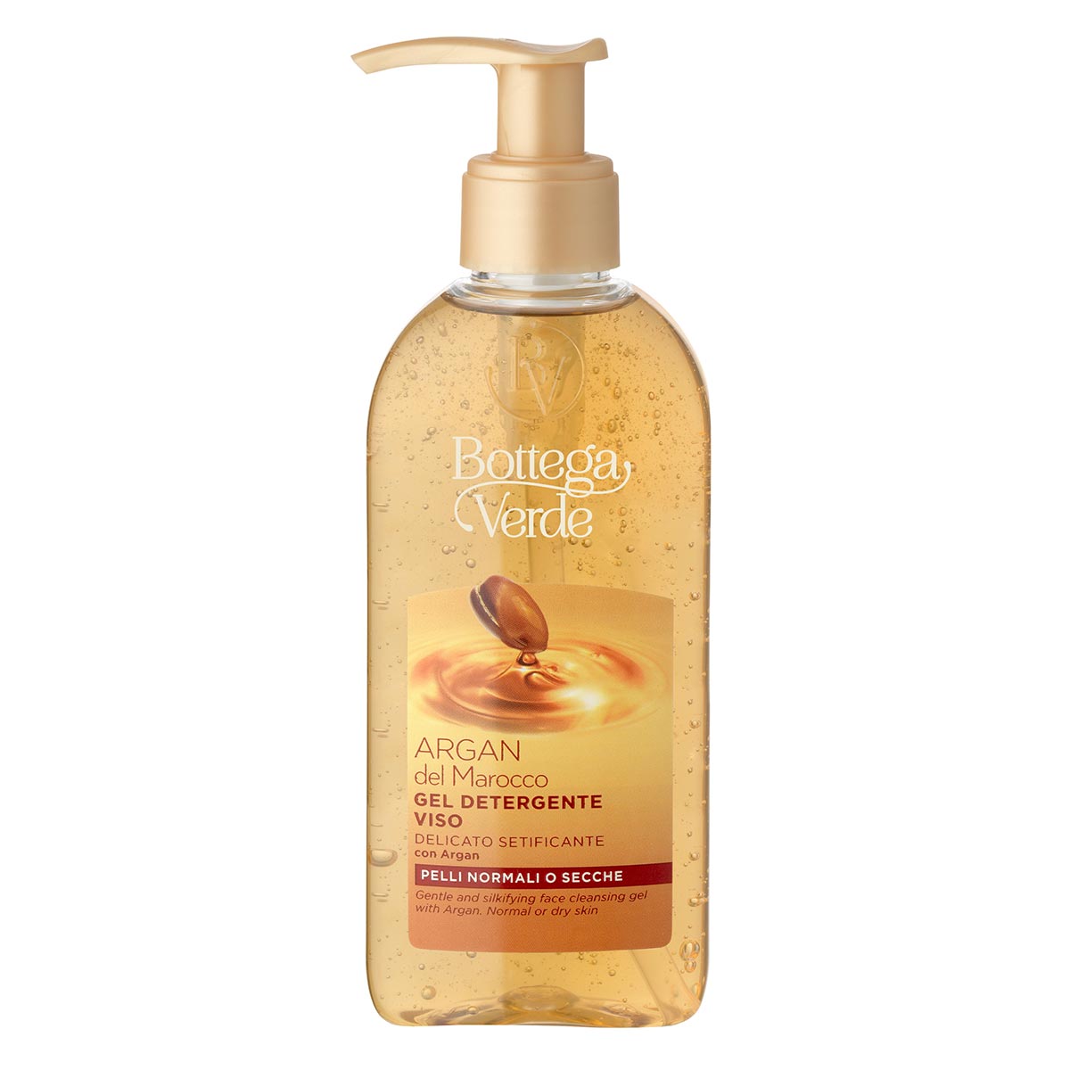 Gel delicat de curatare cu ulei de argan - Argan del Marocco, 200 ML, Bottega Verde