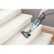 Aspirator cu baton 21 in, Bissell, Featherweight Pro ECO, 450 W, Recipient de praf de 0.5 L, Negru/Albastru