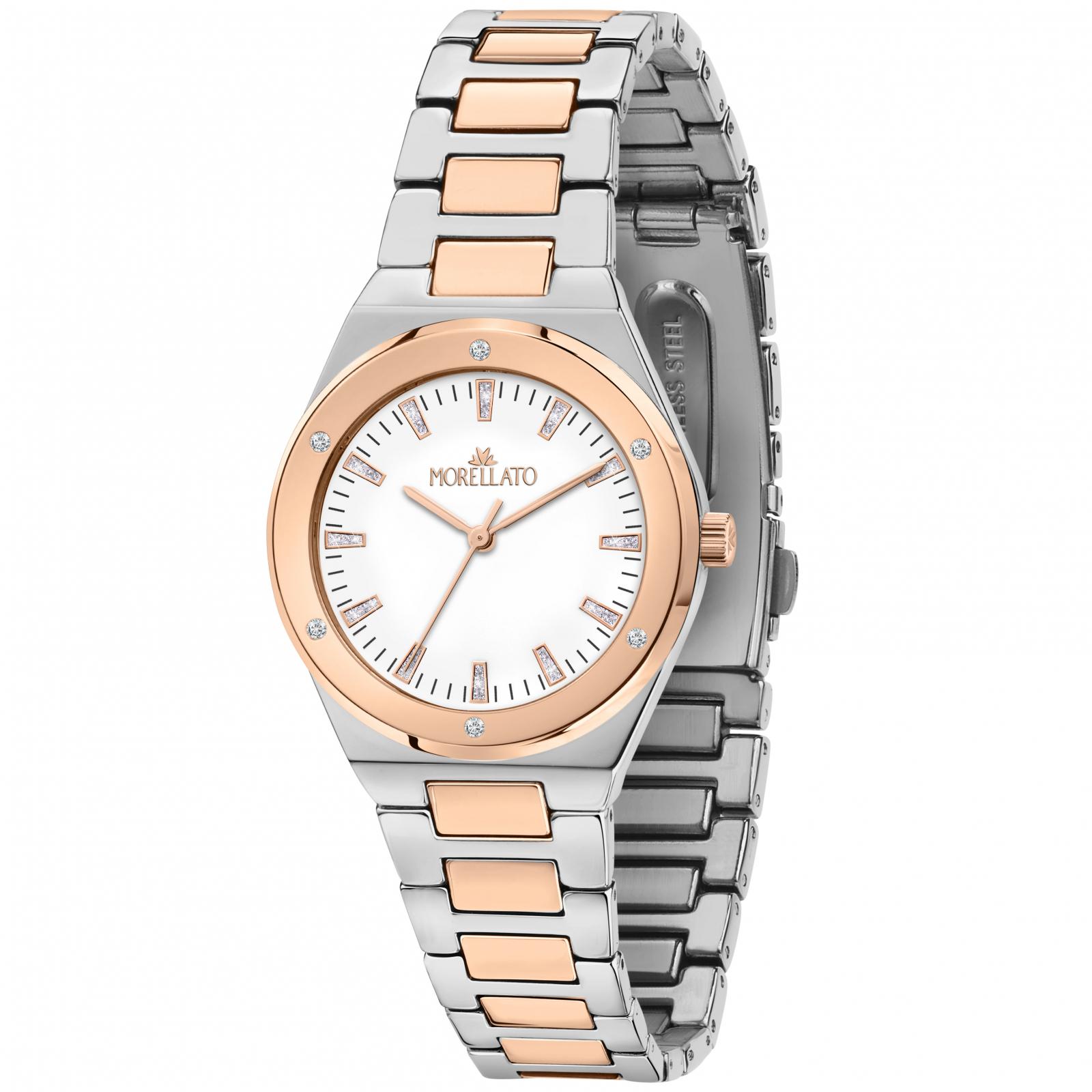 Ceas dama Morellato R0153164505 Quartz Argintiu, Rose gold