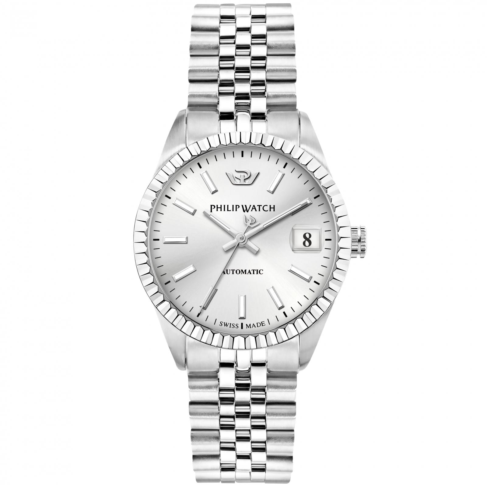 Ceas dama Philip Watch R8223597504 Automatic Argintiu