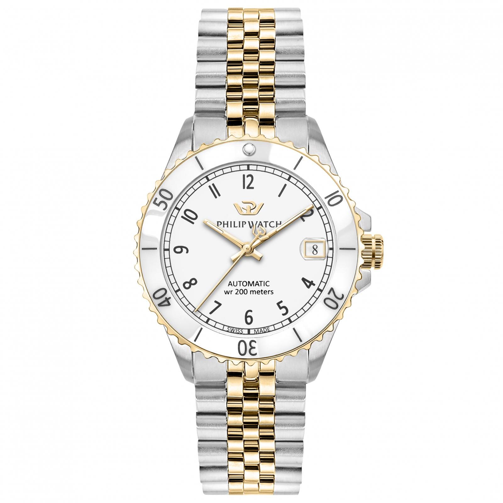 Ceas dama Philip Watch R8223216502 Automatic Argintiu