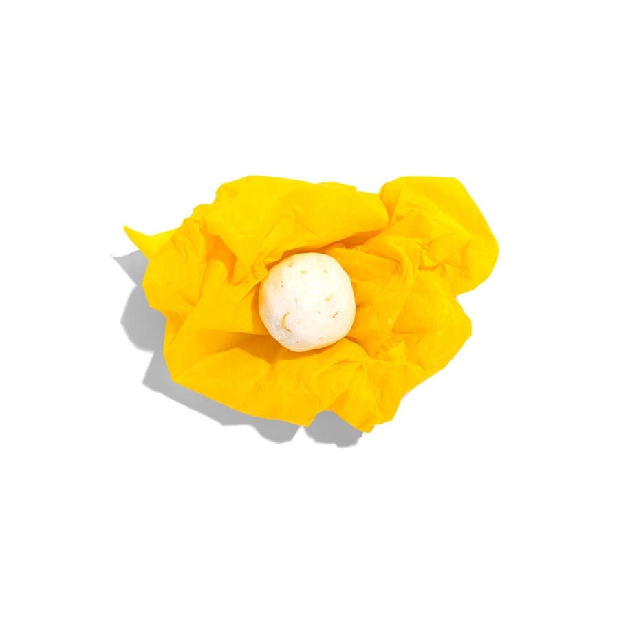 Bomba efervescenta de baie Galbenele, Yamuna, 95 g