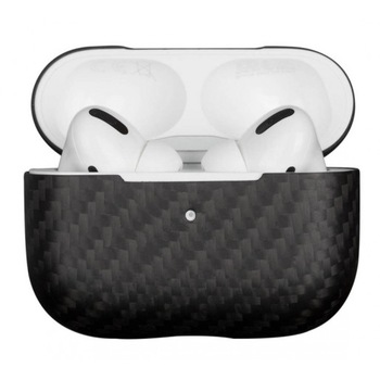 Husa protectoare pentru AirPods 2 Vetter Made From Aramid Fiber Kevlar Black Husa protectoare pentru AirPods 2 Vetter Made From Aramid Fiber Kevlar Black